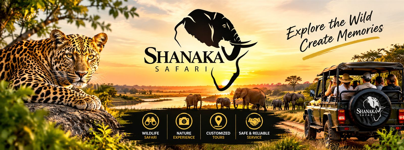 Yala National Park leopard safari jeep with Shanaka Safari